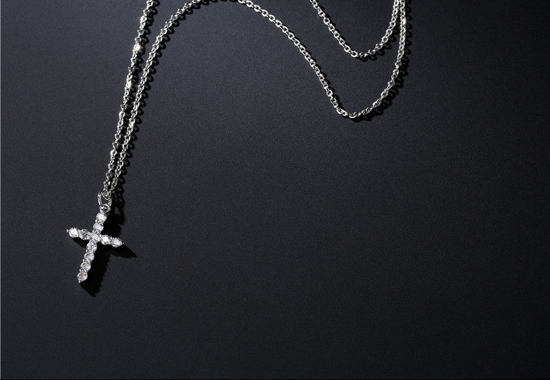 Infinity Cross Necklace