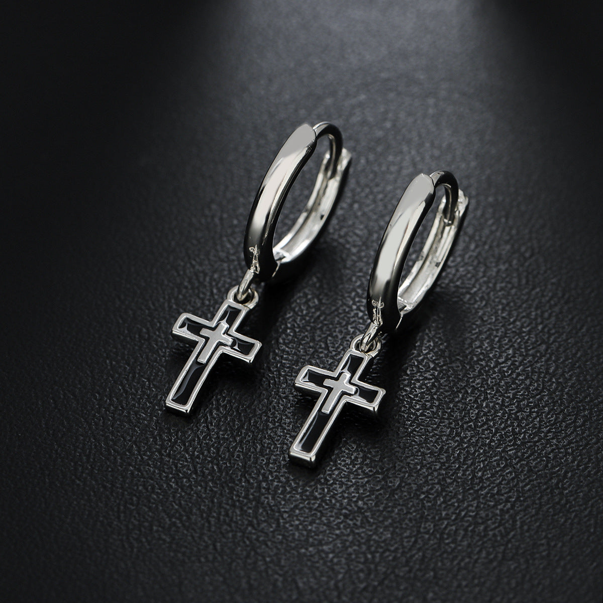 Cross Personality Retro Earrings