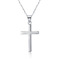 Silver Couple Cross Necklace