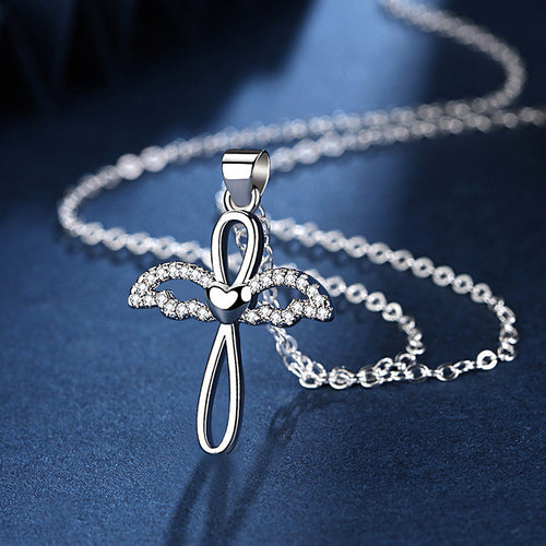 Angel Cross Necklace