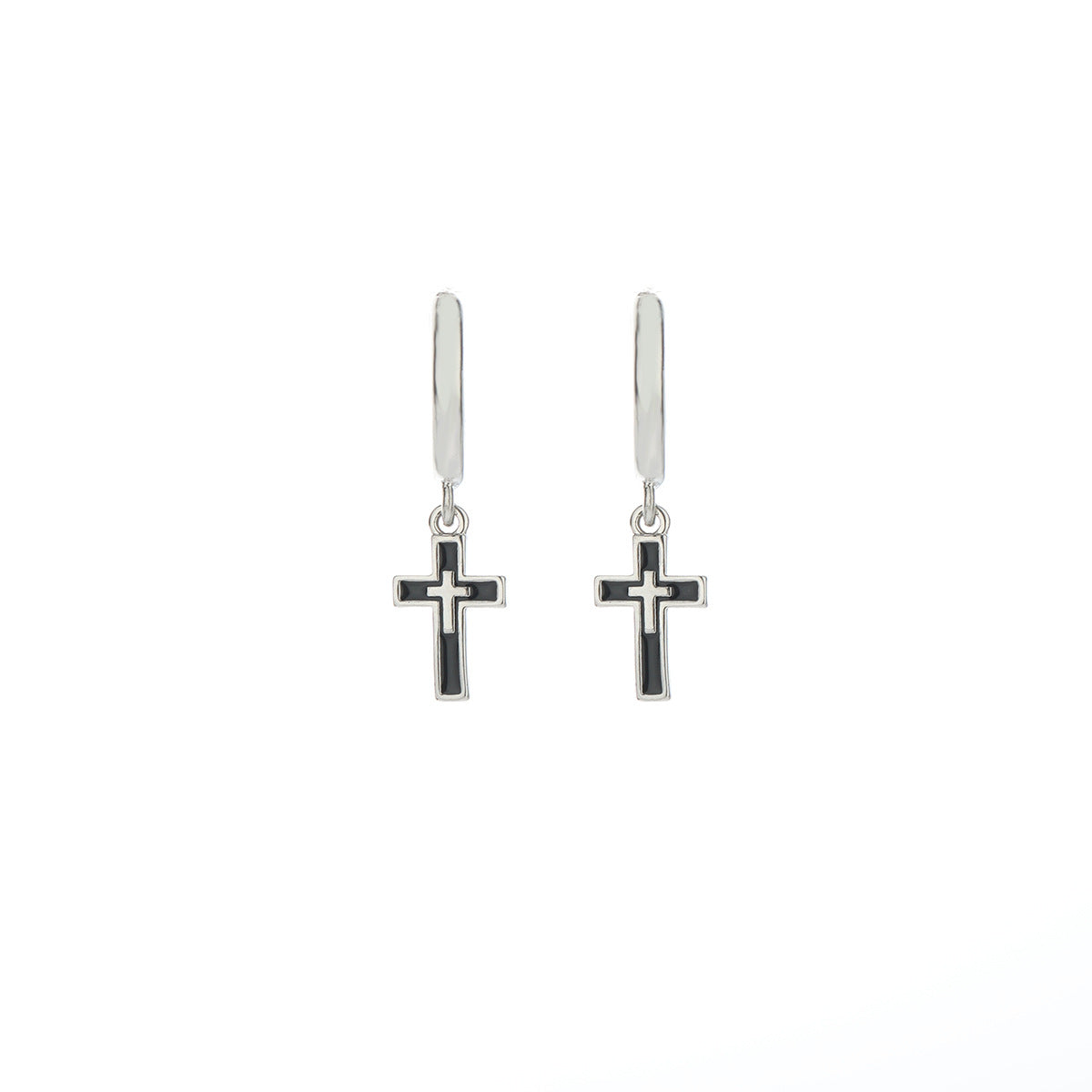Cross Personality Retro Earrings